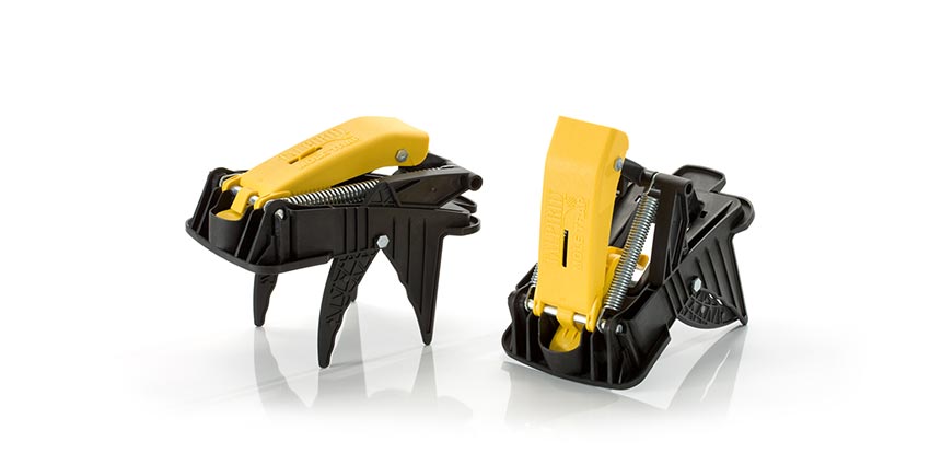 Talpirid Mole Trap, 3-pack for widespread mole control coverage.