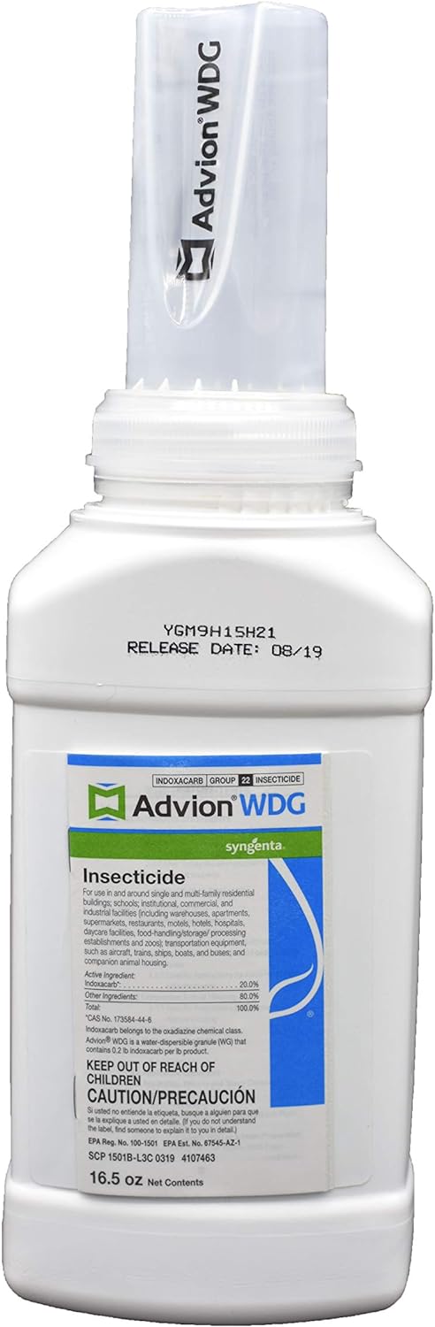 Advion WDG Insecticide Spray for broad-spectrum pest control in various environments.
