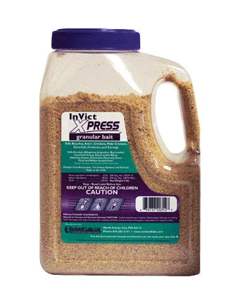 InVict Xpress Granular Bait for effective control of crawling insects.