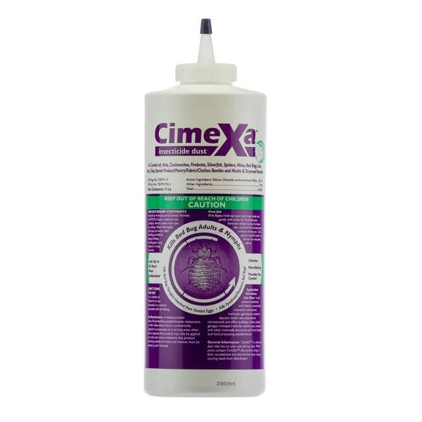 bottle of cimexa insecticide dust