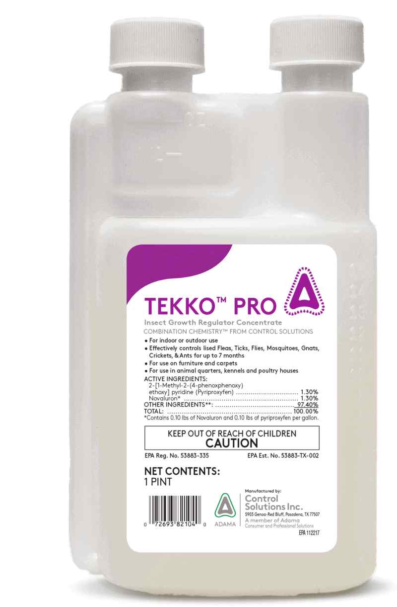 one pint bottle of tekko pro