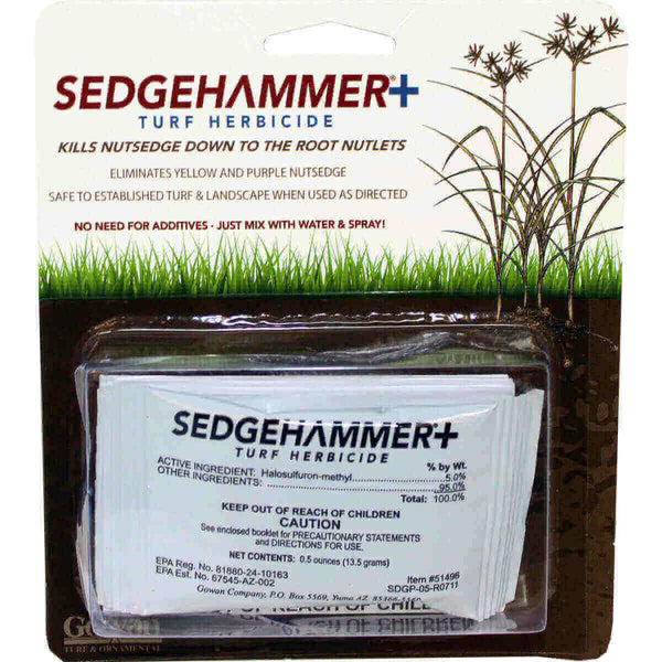 sedgehammer 13.5 gram halosulfuron herbicide nutsedge killer SedgeHammer + Nutsedge Killer Herbicide
