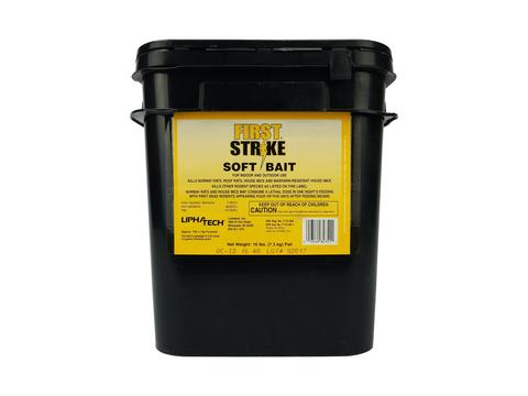 First Strike Soft Bait Rat/Mice Rodenticide Poison - 16 lbs 6666325