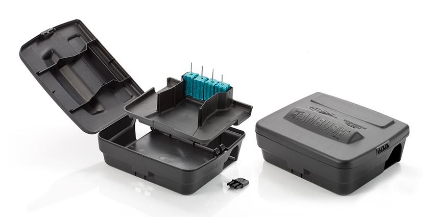 Protecta Evo Ambush Bait Station, 2-pack for reliable rodent control.