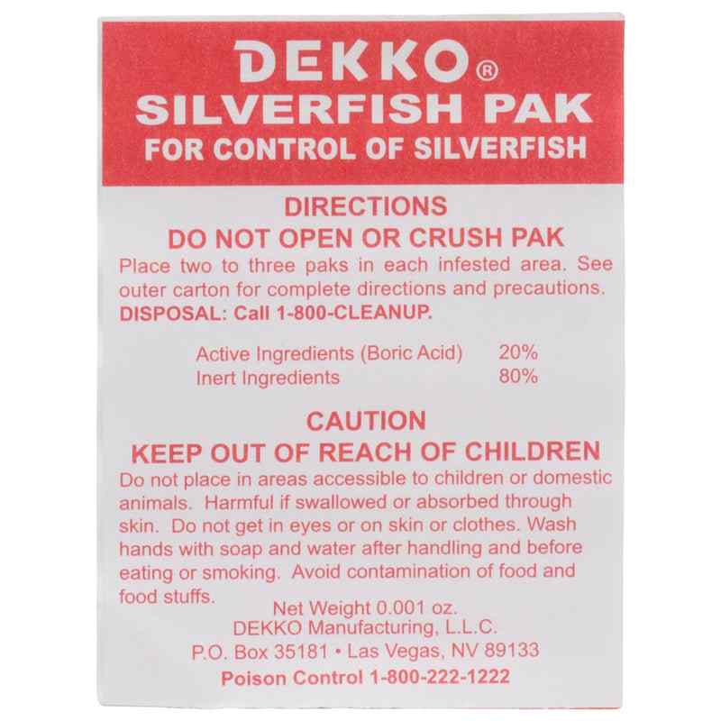 Silverfish Control Packs - 24 count