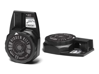 Trapper Hidden Mouse Trap for concealed rodent management.